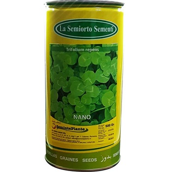 Seminte de trifoi alb pitic Nano, 500 grame Seminte de trifoi alb pitic Nano, 500 grame