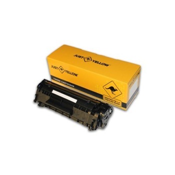 Cartus Toner Just Yellow Compatibil HP CB435A/CB436A/CE285A (Negru), 2000 Pagini Cartus Toner Just Yellow Compatibil HP CB435A/CB436A/CE285A (Negru), 2000 Pagini