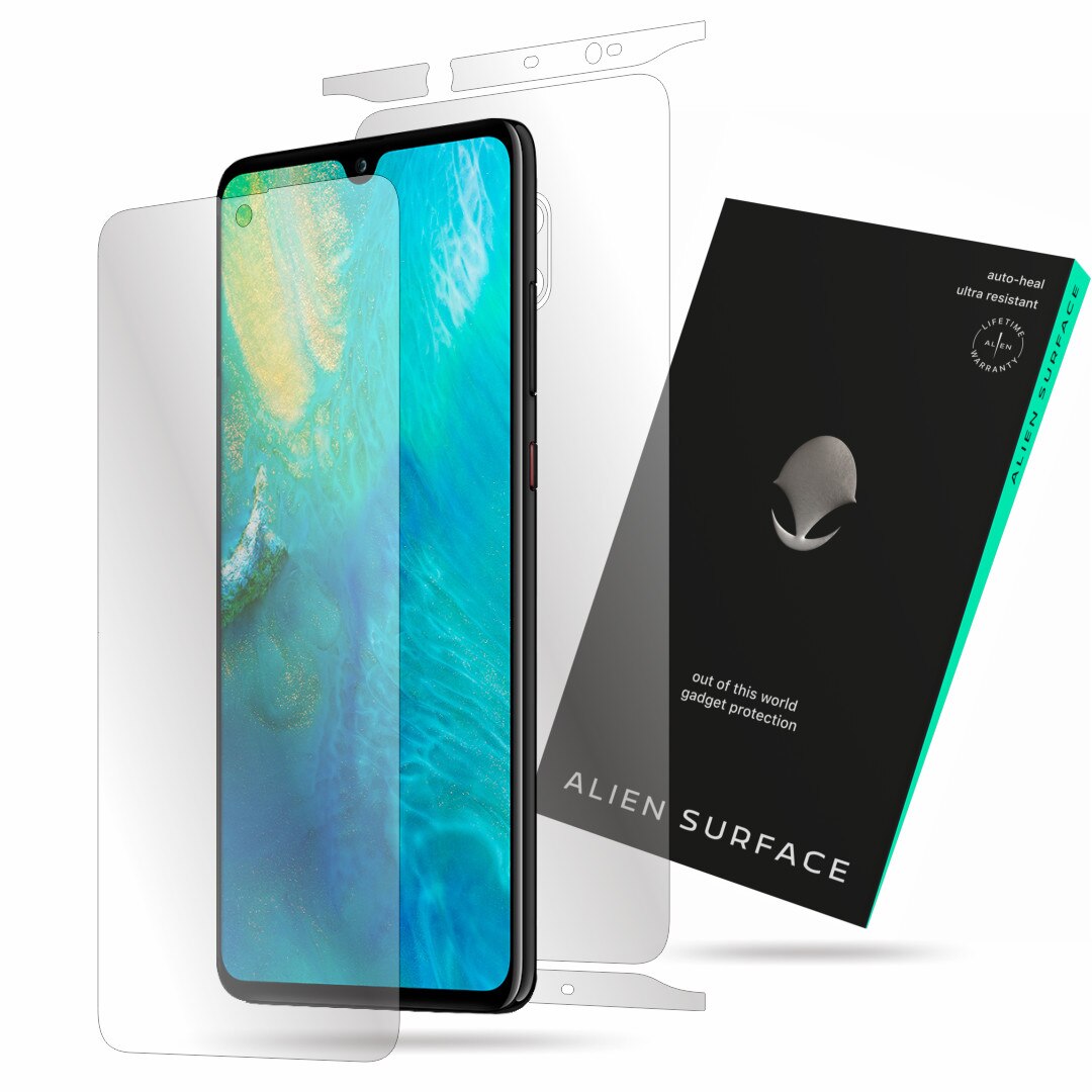 Folie Alien Surface, Huawei Mate 20, protectie ecran, spate, laterale