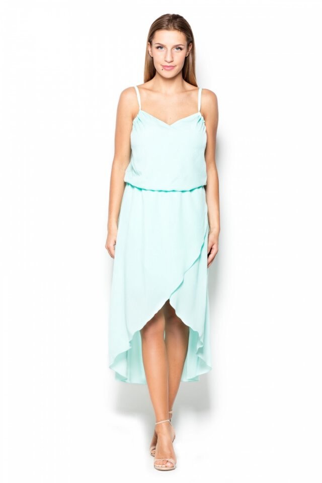 Rochie de zi model 77278 Katrus , Verde, L