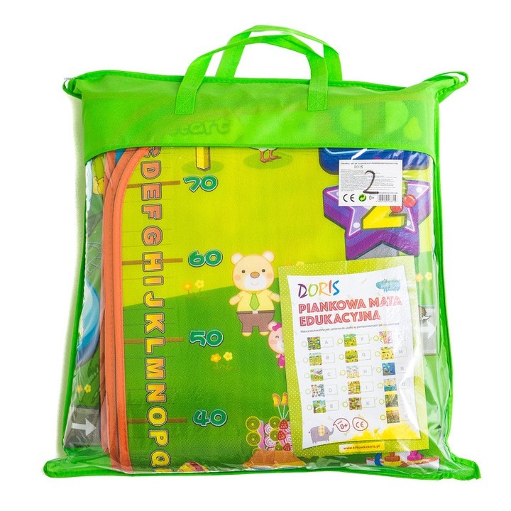 IDL MY FARM VILLE 2019 interaktív gyermekszőnyeg, 150 x 180 x 0.5 cm, stimulálja az érzékszerveket, tanít és kreatív játékra ösztönöz, kiváló hőszigetelést biztosít, többszínű