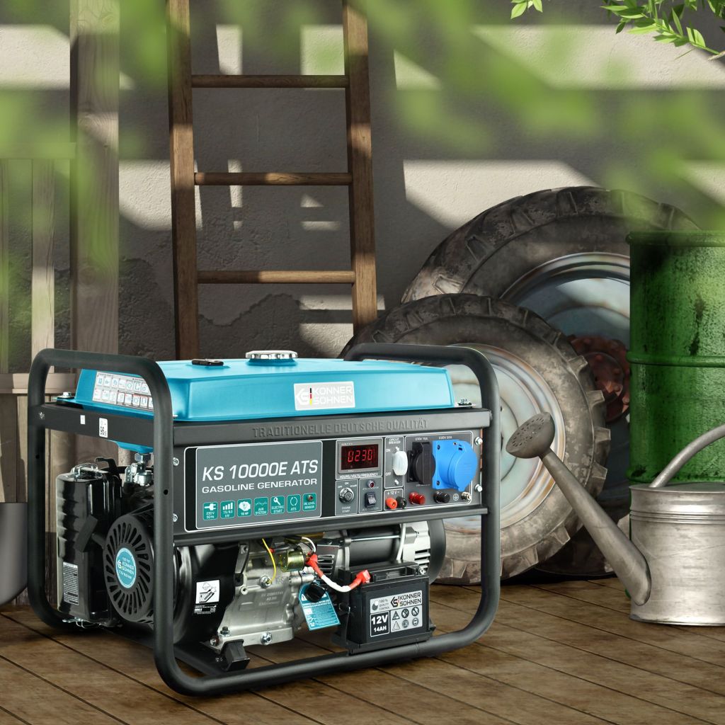 Generator curent profesional cu automatizare Könner&Söhnen KS10000E ATS ...