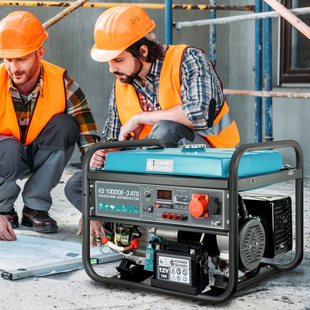 Generator trifazic cu automatizare Könner & Söhnen KS 10000E-3 ATS, 8 ...