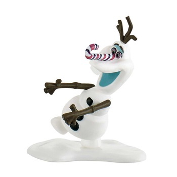 Figurina iMKⓇ Olaf Candy Cane, alb, MGC Figurina iMKⓇ Olaf Candy Cane, alb, MGC