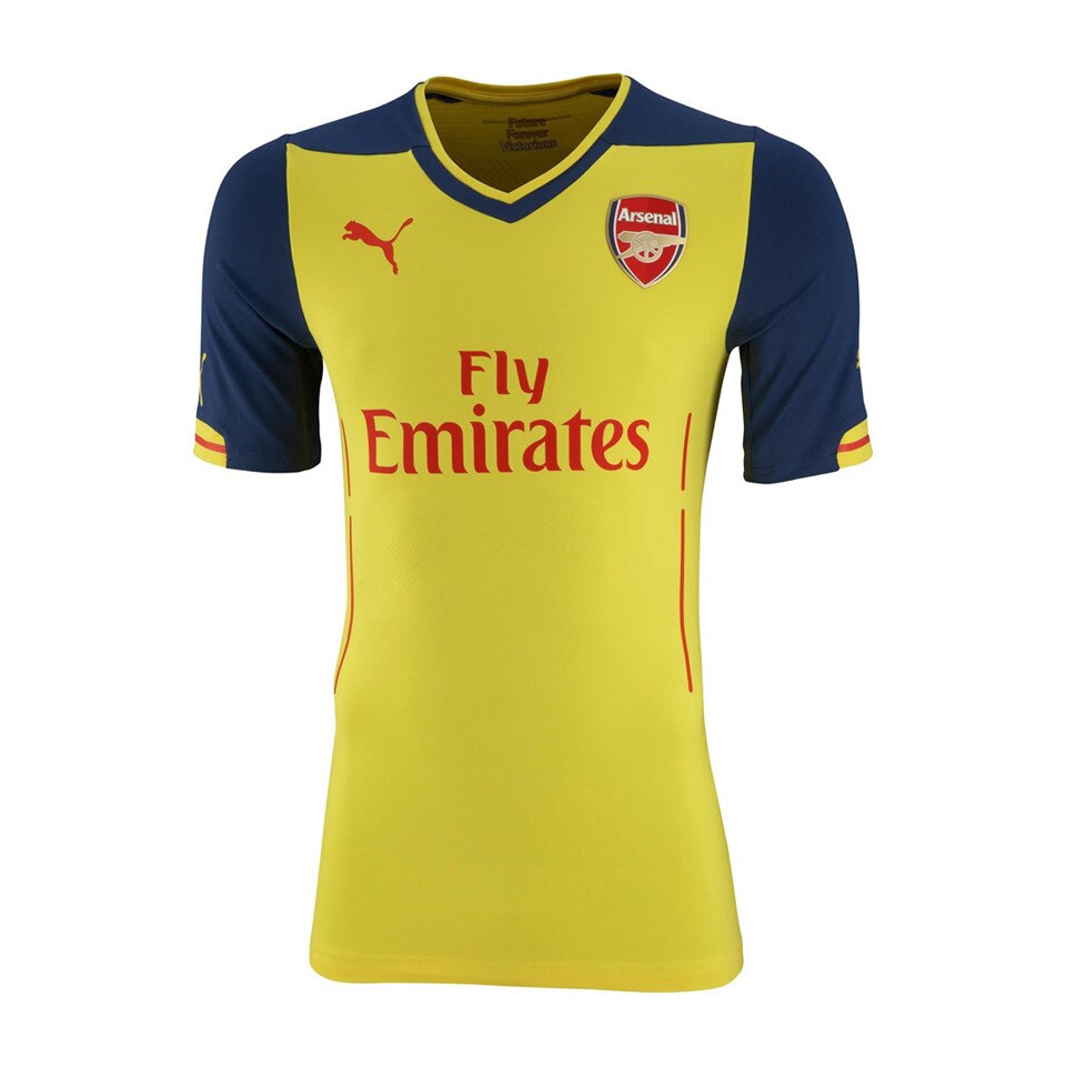 Tricou Puma Kids Away Replica copii, galben