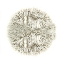 Perna Pentru Scaun Imitatie Blana, Gri Deschis, CMP