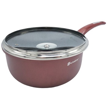 Cratita ceramica Schmitter cu coada, aluminiu turnat, 22 cm, 3.7L Cratita ceramica Schmitter cu coada, aluminiu turnat, 22 cm, 3.7L