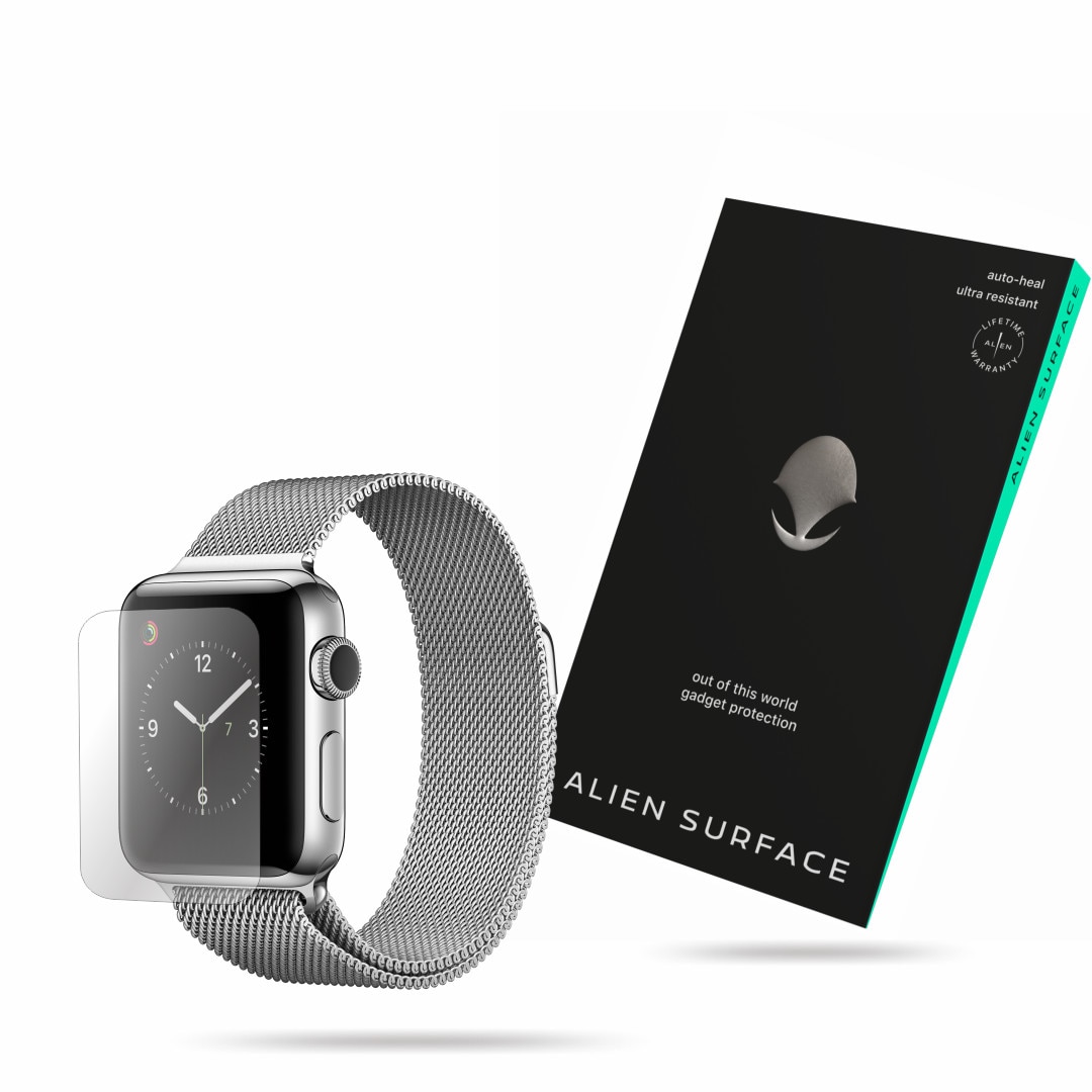 Folie Alien Surface, Apple Watch 2, 38 mm, protectie ecran 1+2 Rezerve