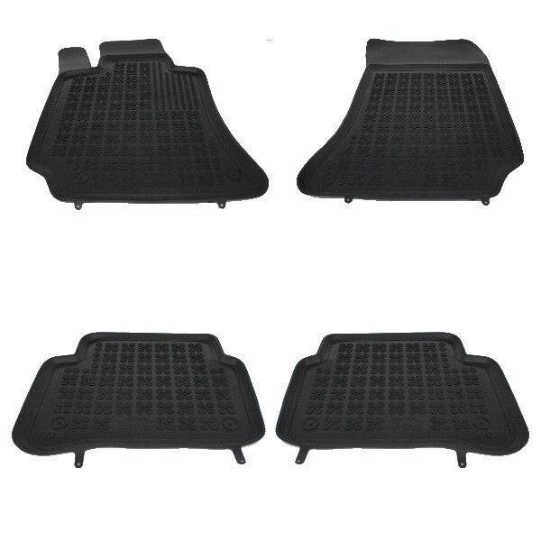 Covoare / Covorase auto cauciuc tip stil tavita Mercedes Clasa E W212 fabricatie 2009-2016 negru