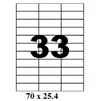 Eticheta autoadeziva 33/A4 ,100coli/set Eticheta autoadeziva 33/A4 ,100coli/set