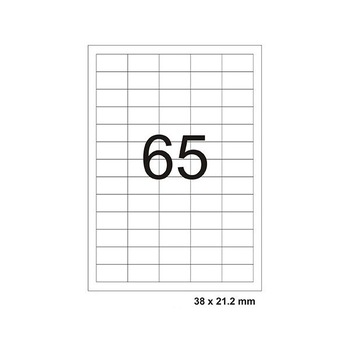 Eticheta autoadeziva 65/A4 ,100coli/set Eticheta autoadeziva 65/A4 ,100coli/set