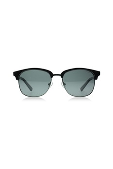 Polaroid, Ochelari de soare clubmaster cu lentile ultrapolarizate, Negru, 54-18-147 Standard Polaroid, Ochelari de soare clubmaster cu lentile ultrapolarizate, Negru, 54-18-147 Standard
