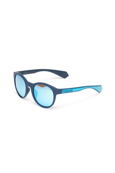 Polaroid, Ochelari de soare unisex cu lentile ultrapolarizate, Bleumarin/Albastru aqua, 52-22-140 Standard Polaroid, Ochelari de soare unisex cu lentile ultrapolarizate, Bleumarin/Albastru aqua, 52-22-140 Standard