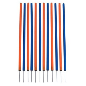 Jucarie Trixie agility slalom albastru/portocaliu 12 poli 3 × 115 cm 3206 Jucarie Trixie agility slalom albastru/portocaliu 12 poli 3 × 115 cm 3206