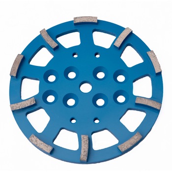 Disc diamantat 250mm pentru slefuirea betonului/10 segmente Disc diamantat 250mm pentru slefuirea betonului/10 segmente