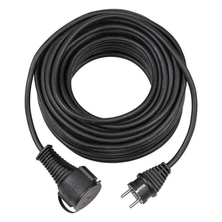 Cablu prelungitor Brennenstuhl, 25m H05RR-F3G2,5 negru IP44