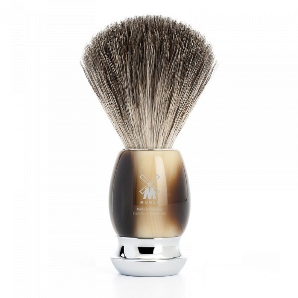 Pamatuf Pure Badger,cu par de bursuc, maner rasina