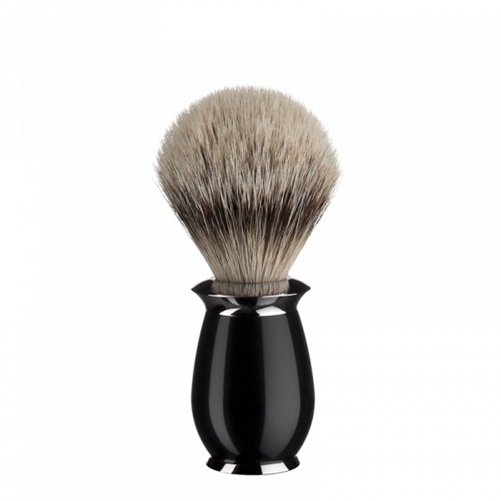 Pamatuf Silvertip Badger, cu par de bursuc, maner rasina premium 91K56