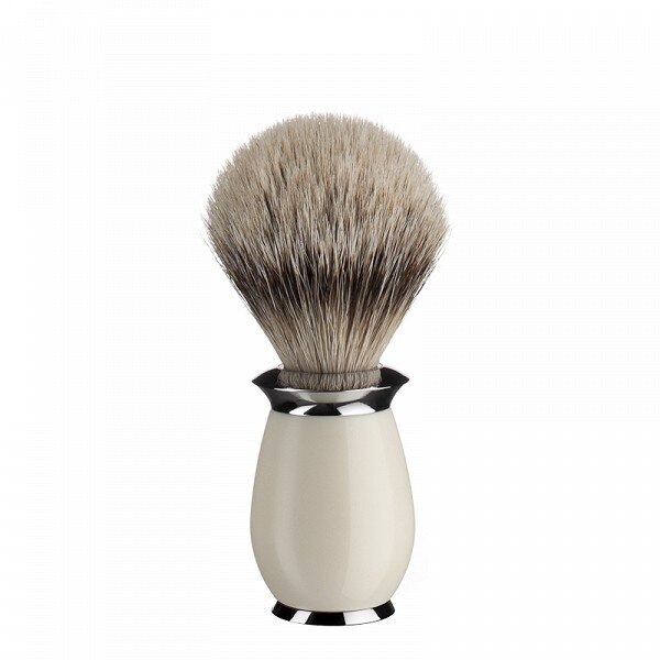 Pamatuf Silvertip Badger,cu par de bursuc, maner rasina premium 91K57