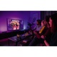 Lampa LED integrat Philips HUE Play, 530 lm, ambianta alba si color, 25.3 cm, Negru, clasa energetica G