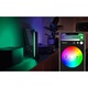 Lampa LED integrat Philips HUE Play, 530 lm, ambianta alba si color, 25.3 cm, Negru, clasa energetica G