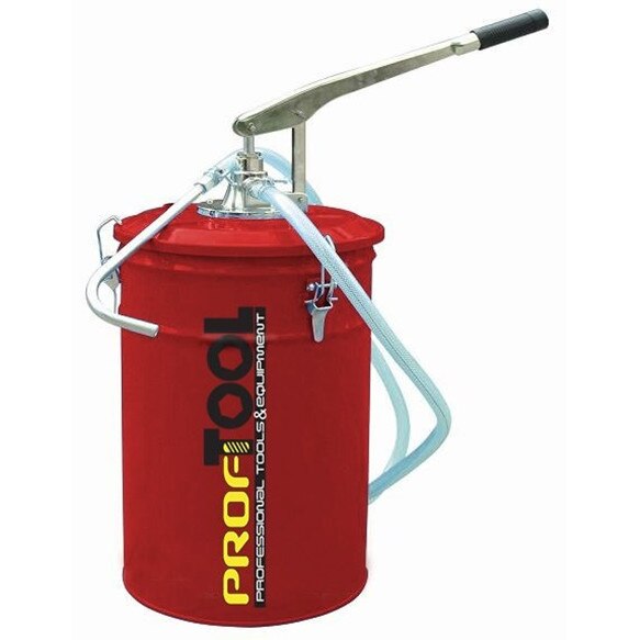 Pompa manuala pentru gresare PROFITOOL, capacitate 16L