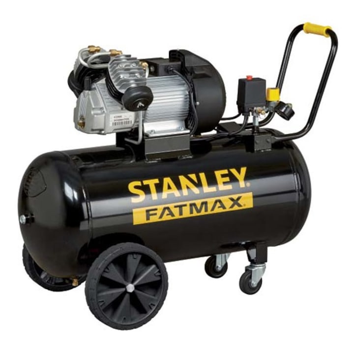 Compresor orizontal profesional 3CP 10 bar 356L/min Stanley Fatmax - DV2 400/10/100