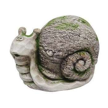 Decoratiune gradina, ceramica, melc, 33x19.5x22 cm Decoratiune gradina, ceramica, melc, 33x19.5x22 cm