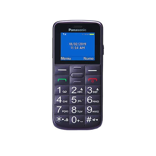 Telefon mobil Panasonic KX-TU110EXV, Dual SIM, Violet