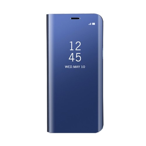 Husa Flip Cu Stand Samsung Galaxy S7 Edge G935 Tip Oglinda Albastra