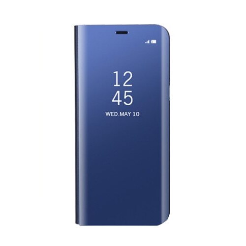 Husa Flip Cu Stand Samsung Galaxy S8 G950 Tip Oglinda Albastra