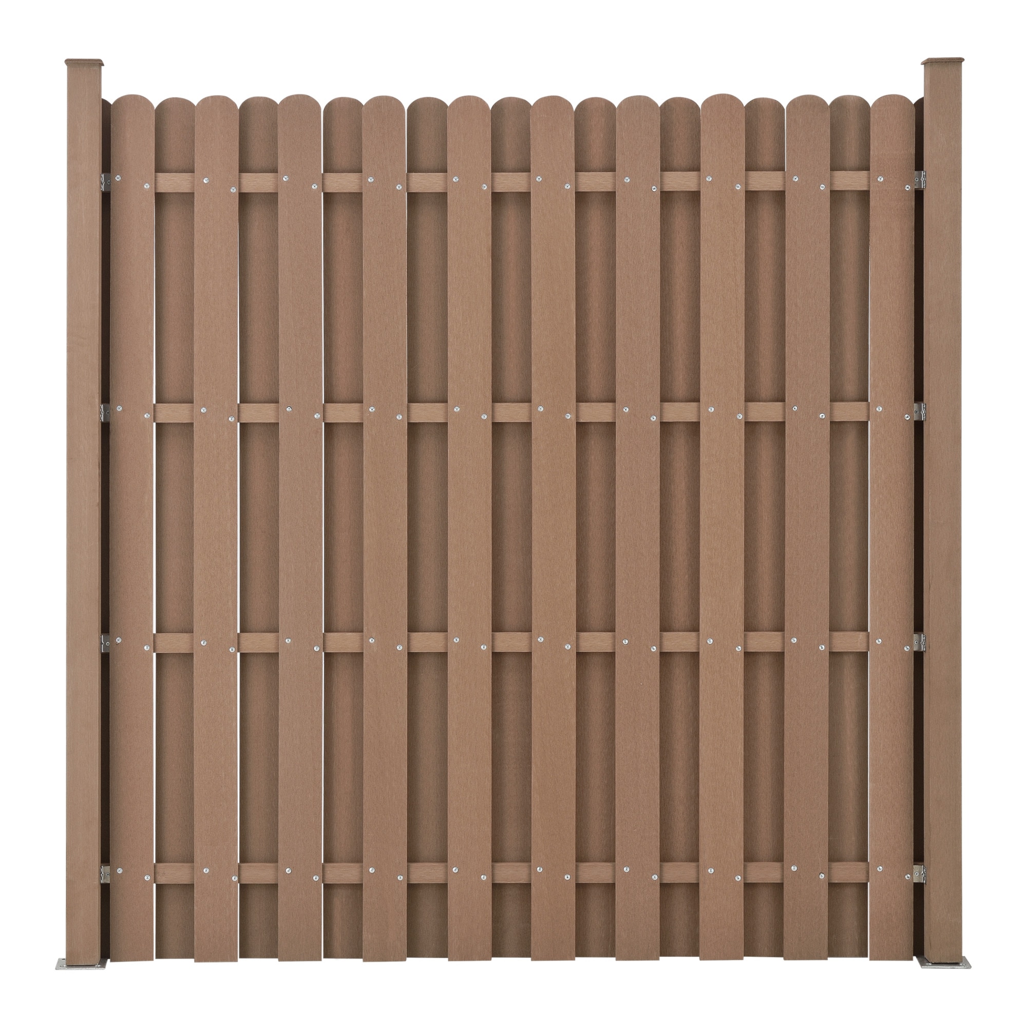 Gard Jupiter 3 panouri, neu.holz, 185 x 562 cm, WPC, maro