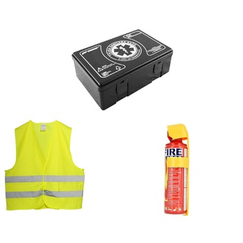 Kit siguranta auto IDL© omologat R.A.R cu valabilitate 5 ani, 1x Stingator Tip Spray 1000ml , 1x Trusa Medicala Valabilitate 5 ani , 1x Vesta Reflectorizant Kit siguranta auto IDL© omologat R.A.R cu valabilitate 5 ani, 1x Stingator Tip Spray 1000ml , 1x Trusa Medicala Valabilitate 5 ani , 1x Vesta Reflectorizant