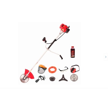 Pachet - Motocositoare pe benzina Micul Fermier 712, Rosie, 4.6 CP. 43cc, 6.8 kg, Complet accesorizata + Ulei de amestec Pachet - Motocositoare pe benzina Micul Fermier 712, Rosie, 4.6 CP. 43cc, 6.8 kg, Complet accesorizata + Ulei de amestec