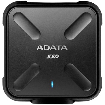SSD extern ADATA Durable SD700, 256GB USB 3.1, Negru