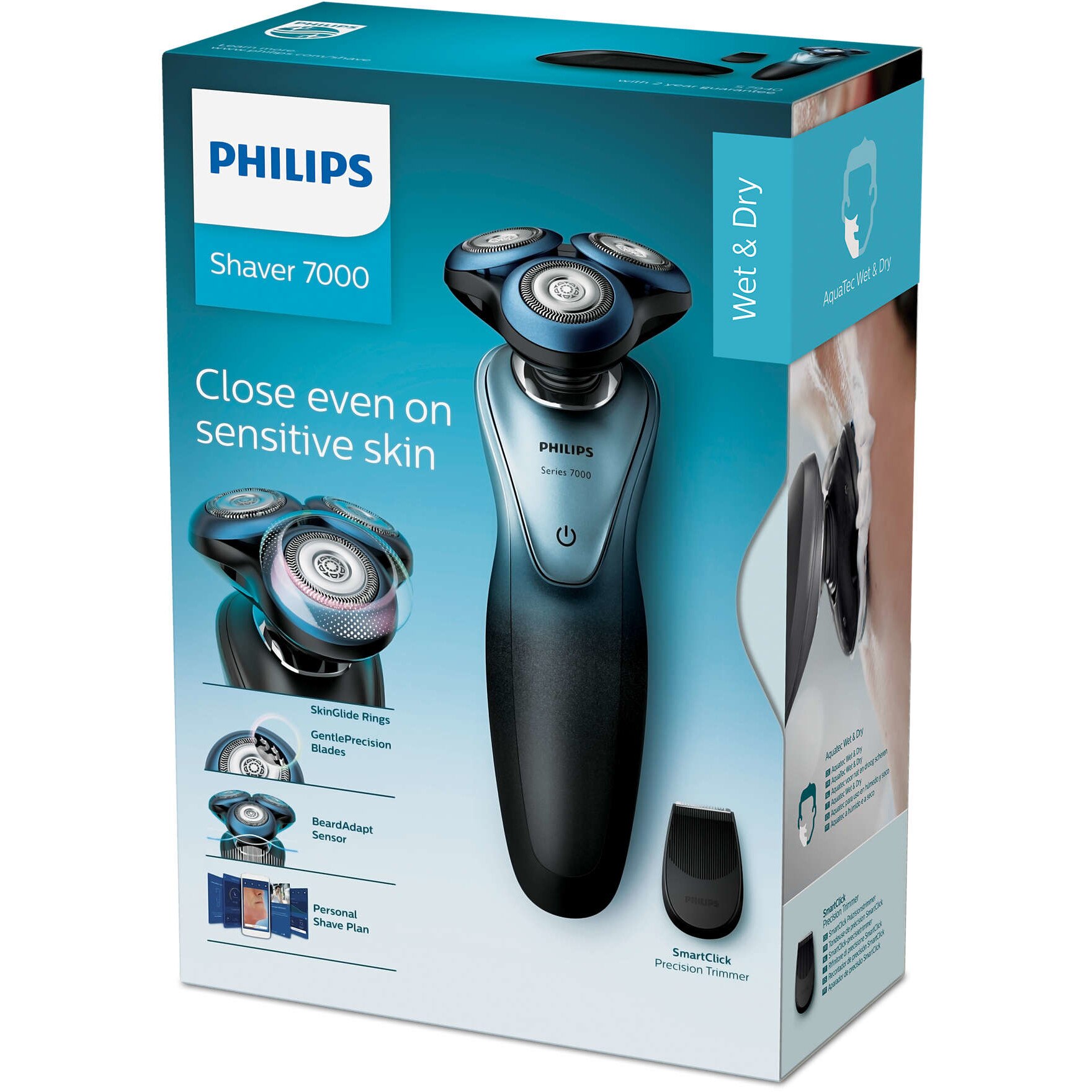 Distinction organize Reliable Aparat de ras Philips S7940/16, umed & uscat, aplicatie GroomTribe, senzor  de adaptare la barba, lame GentlePrecision, accesoriu SmartClick, husa,  Negru - eMAG.ro