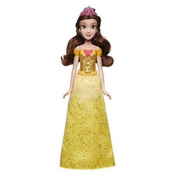 Papusa Hasbro Disney Princess Belle cu Rochita Stralucitoare Papusa Hasbro Disney Princess Belle cu Rochita Stralucitoare