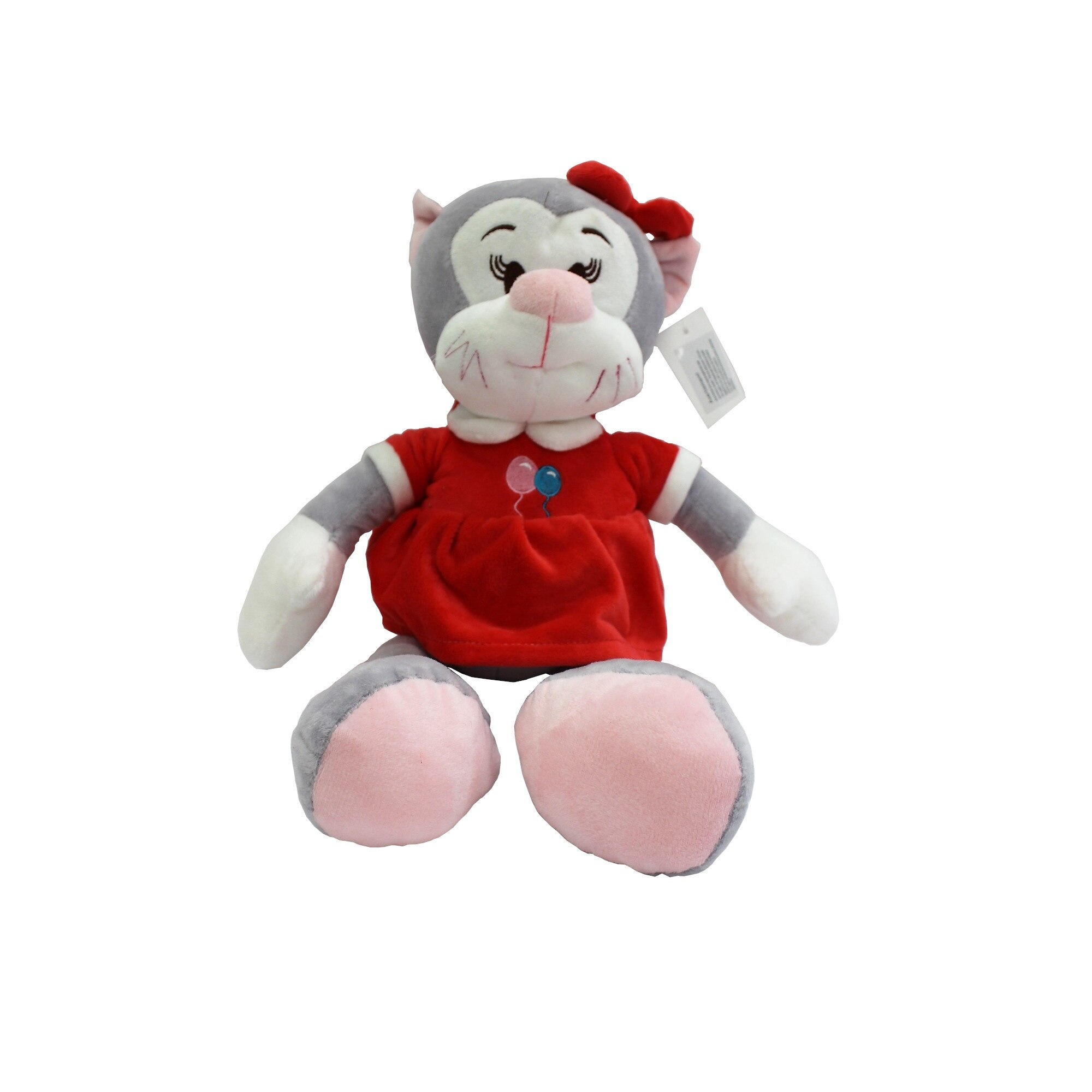 Pisicuta de plus, cu baterii