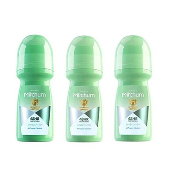 Pachet 3XDeodorant roll-on Mitchum Women Unscented 100 ml Pachet 3XDeodorant roll-on Mitchum Women Unscented 100 ml