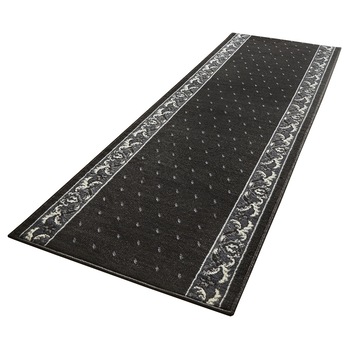 Covor Modern & Geometric Basic, Negru, 80x250, C08-470204 Covor Modern & Geometric Basic, Negru, 80x250, C08-470204