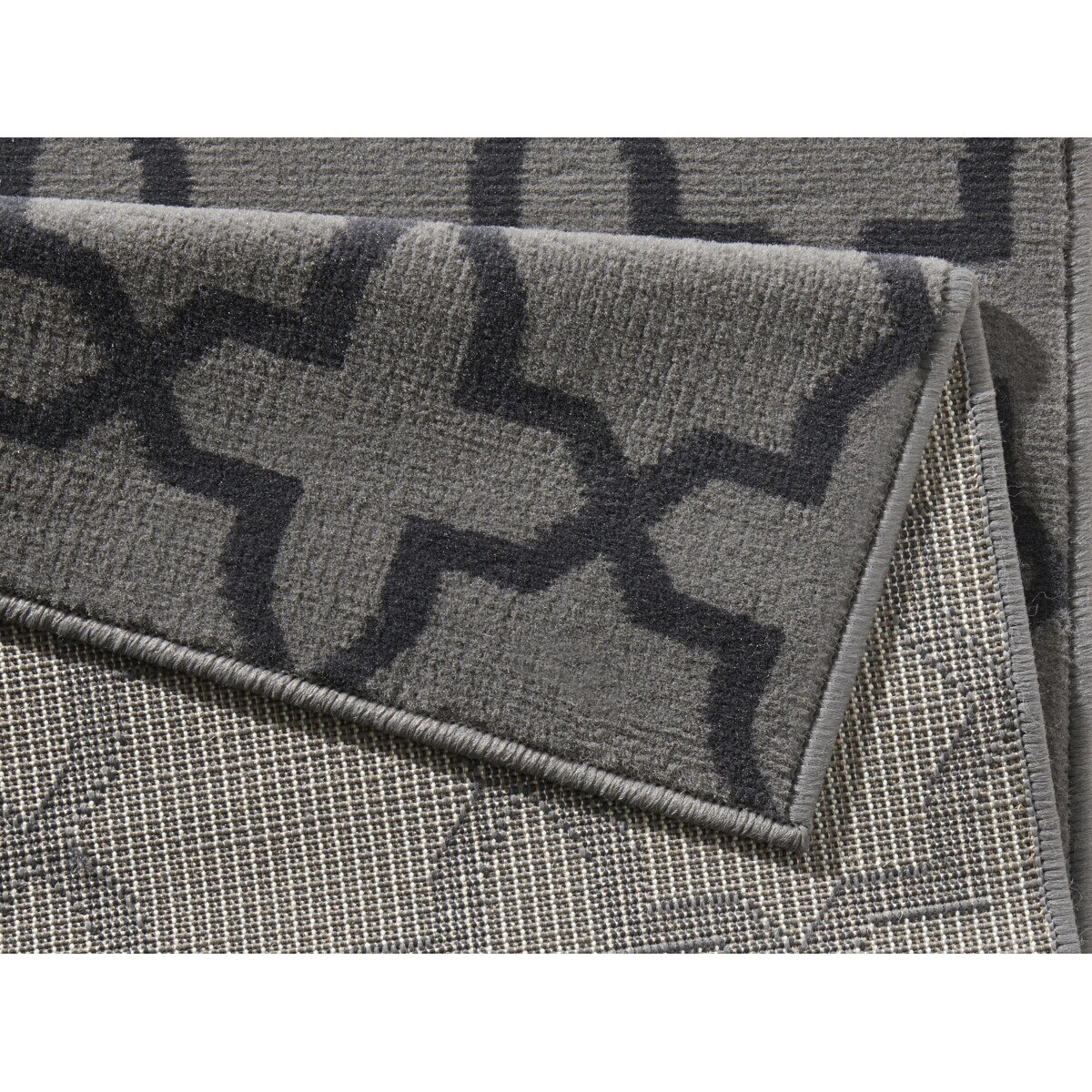 Covor Modern & Geometric Basic, Gri, 80x300, C17-470212