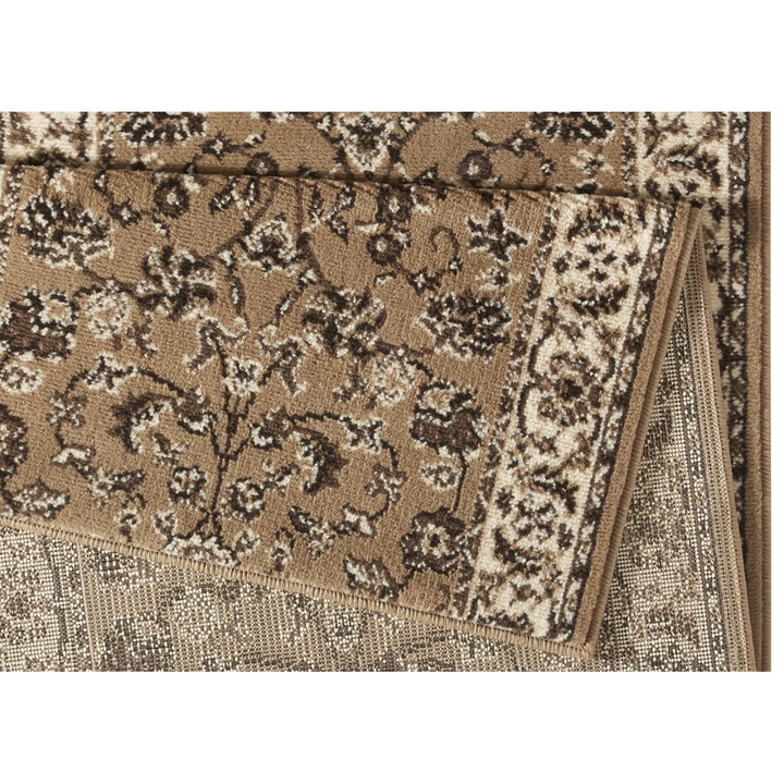 Covor Floral Basic, Taupe, 80x450, C451-470237