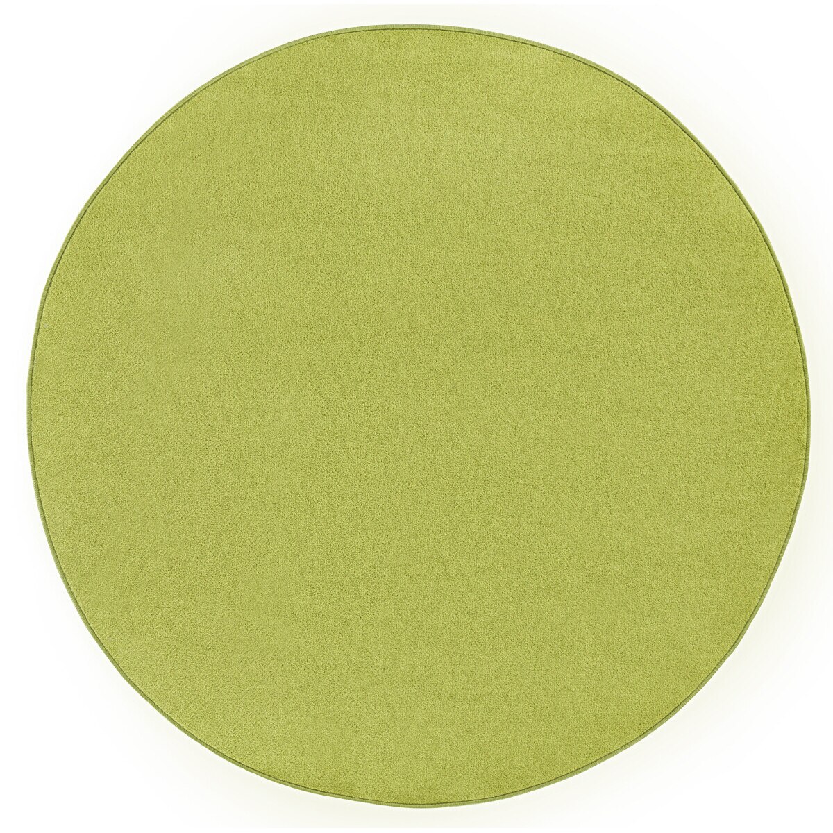 Covor Unicolor Fancy, Rotund, Verde, 200x200, C70-470926