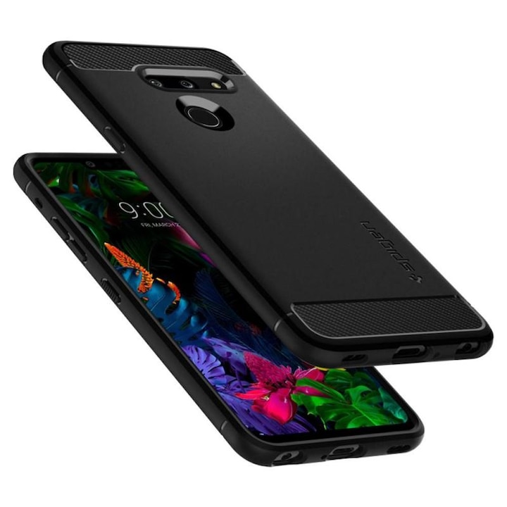 Carcasa Spigen Rugged Armor LG G8 ThinQ Black