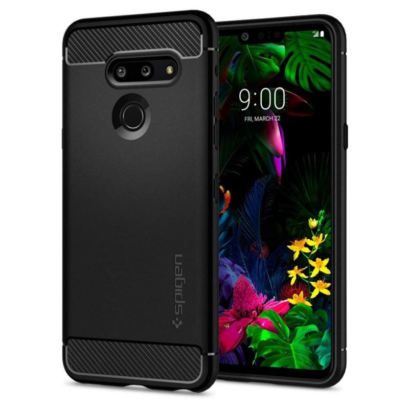 Carcasa Spigen Rugged Armor LG G8 ThinQ Black