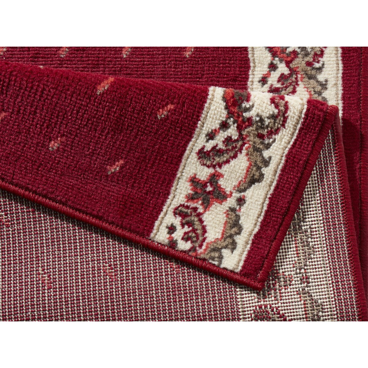 Covor Modern & Geometric Basic, Rosu, 80x200, C133-470205