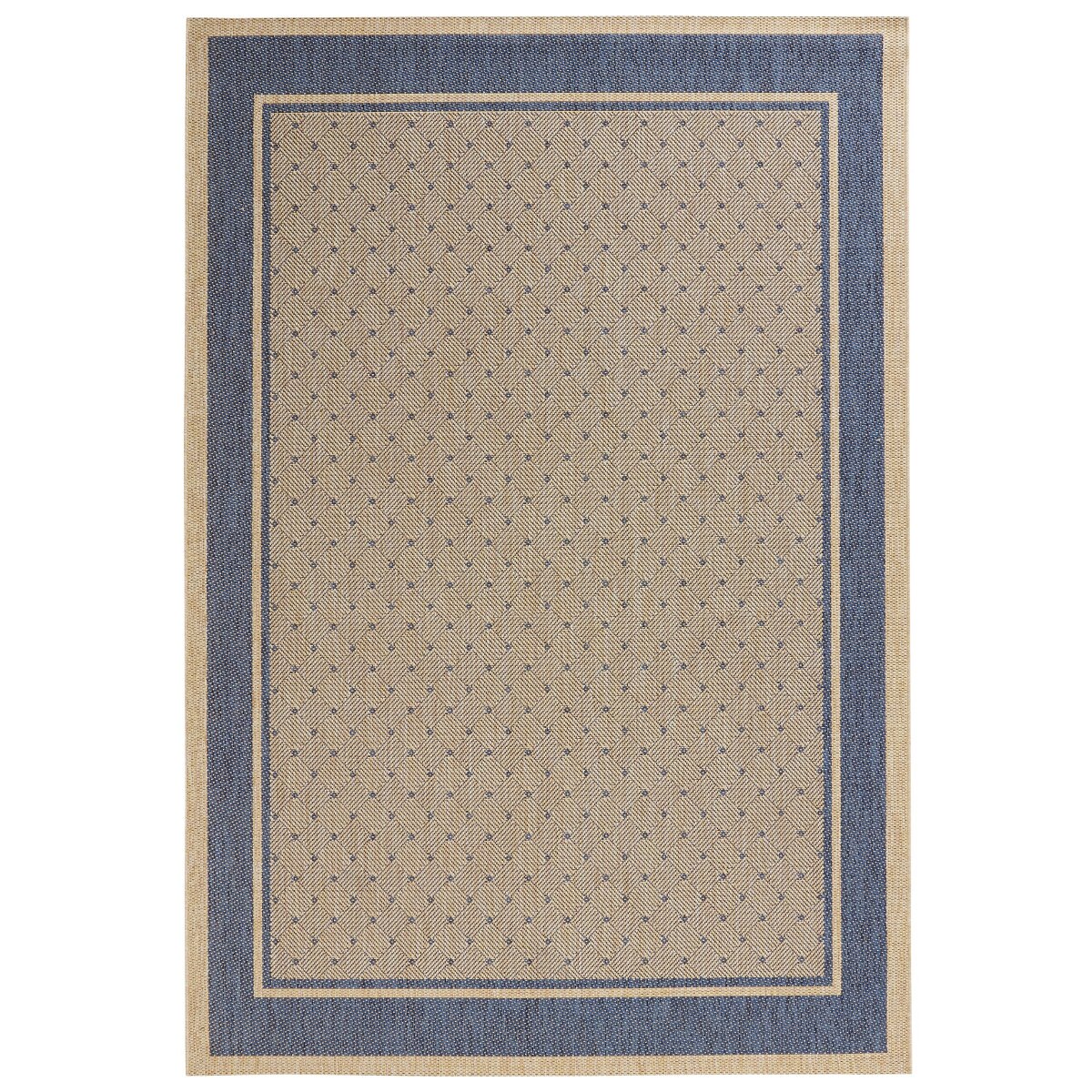 Covor Modern & Geometric Natural, Albastru, 120x170, C03-471811