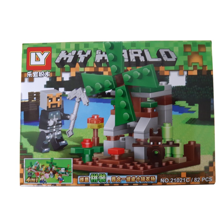 Set de 82 piese lego Minecraft - My World