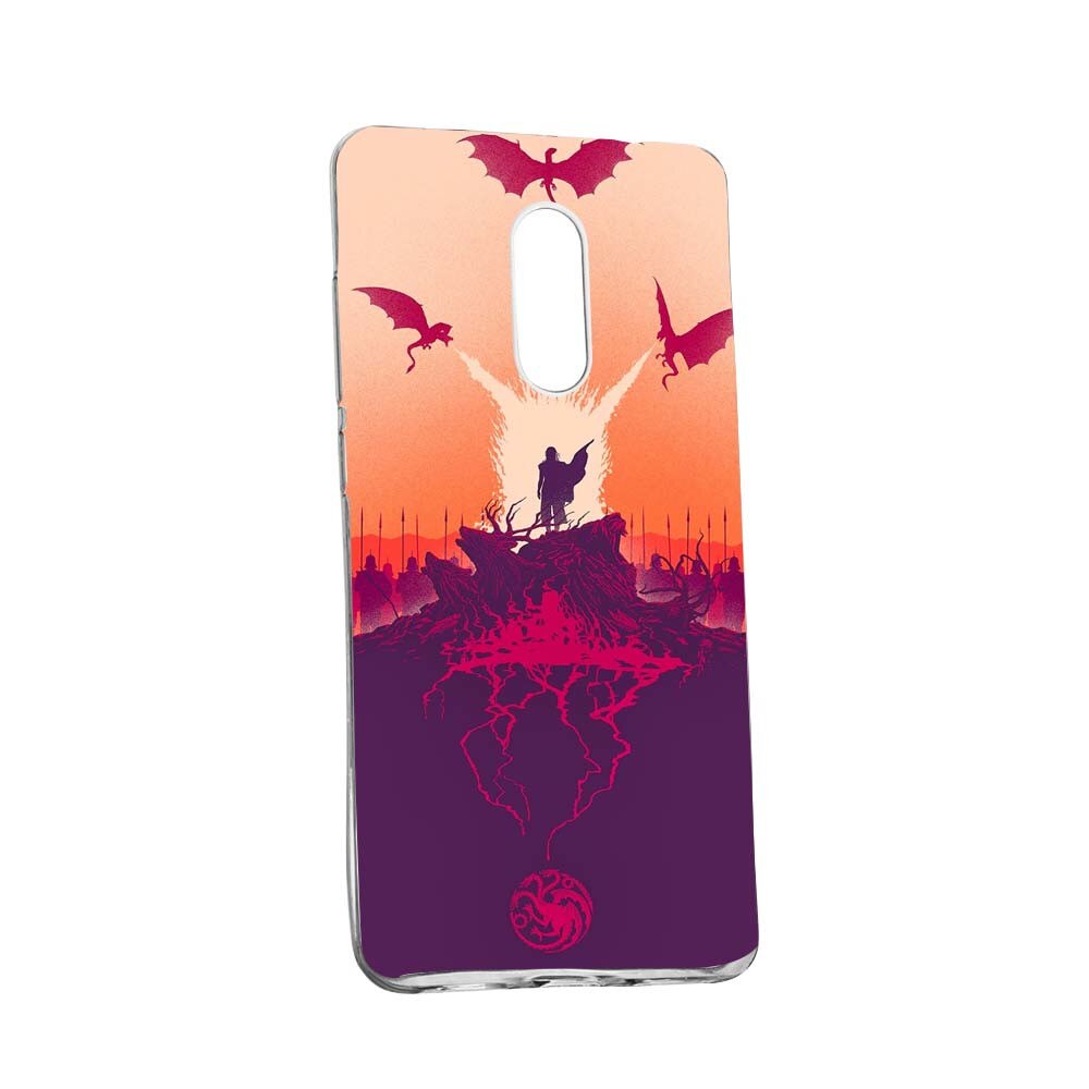 Husa de protectie Game of Thrones pentru Nokia 7, rezistenta la uzura, anti-alunecare, din silicon Premium, 195