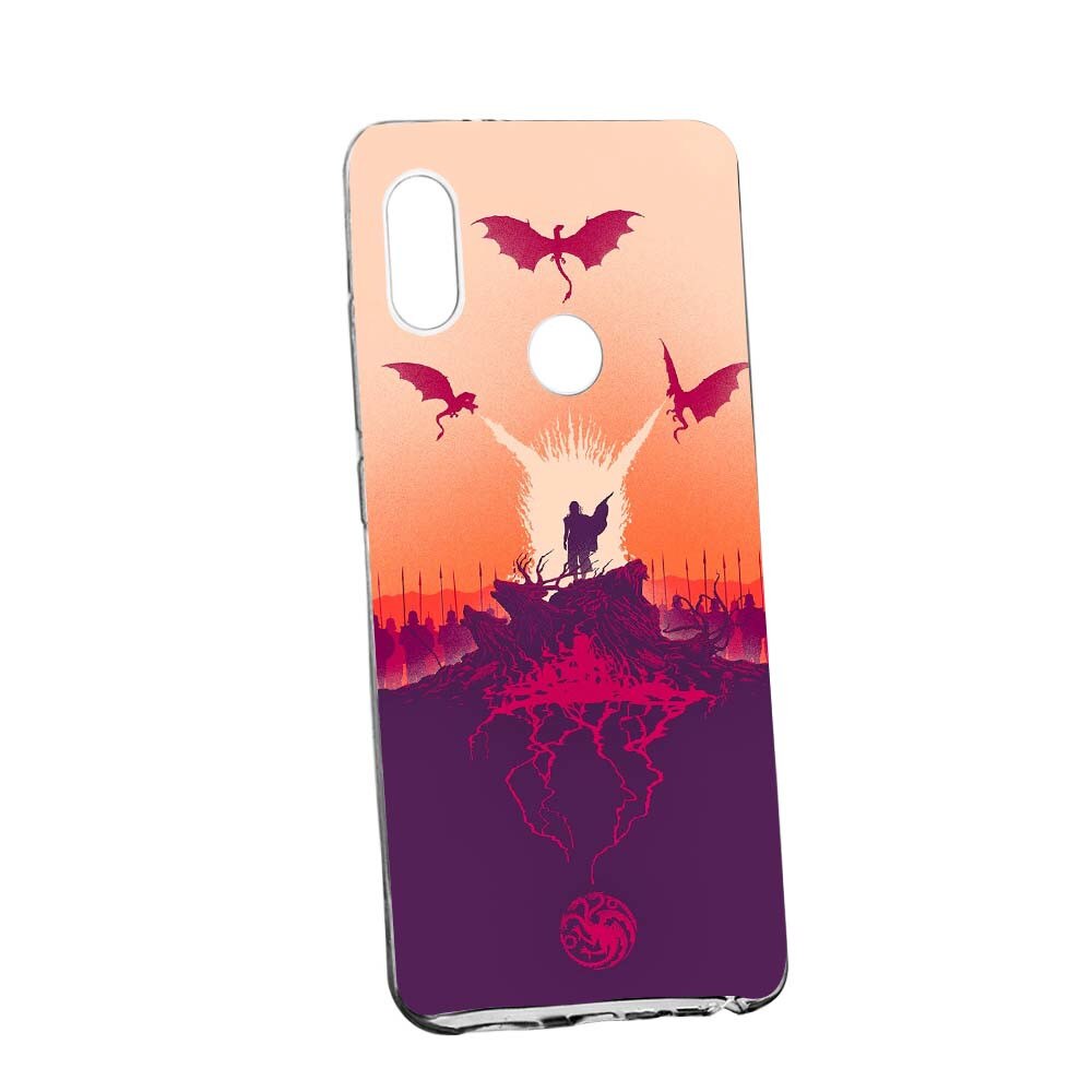 Husa de protectie Game of Thrones pentru Huawei Nova 3, rezistenta la uzura, anti-alunecare, din silicon Premium, 195